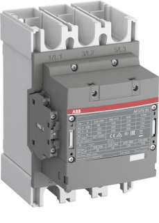 Stykač vzduchový ABB-AF370 200kW   370A/AC3 3P  aux 2NO+2NC  cívka 230V AC/DC 50/60Hz